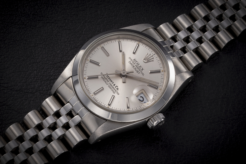 ROLEX, DATEJUST REF. 68240, A STEEL AUTOMATIC WRISTWATCH RETAILED BY TIFFANY & CO. - CASE