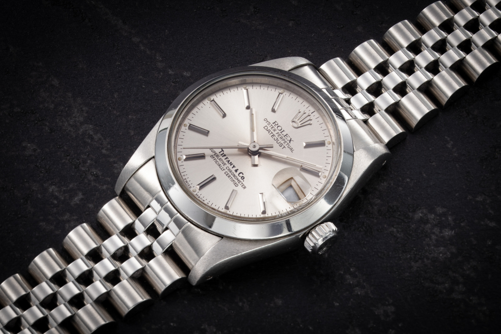 ROLEX, DATEJUST REF. 68240, A STEEL AUTOMATIC WRISTWATCH RETAILED BY TIFFANY & CO. - CASE