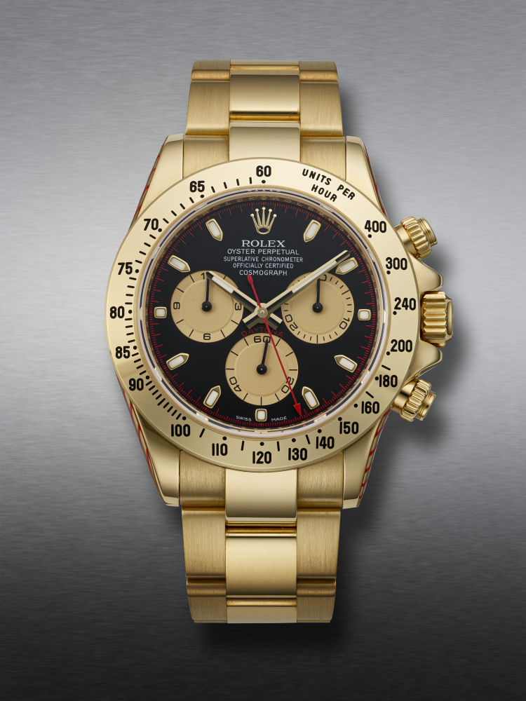 ROLEX, YELLOW GOLD CHRONOGRAPH ‘DAYTONA’, REF. 116528