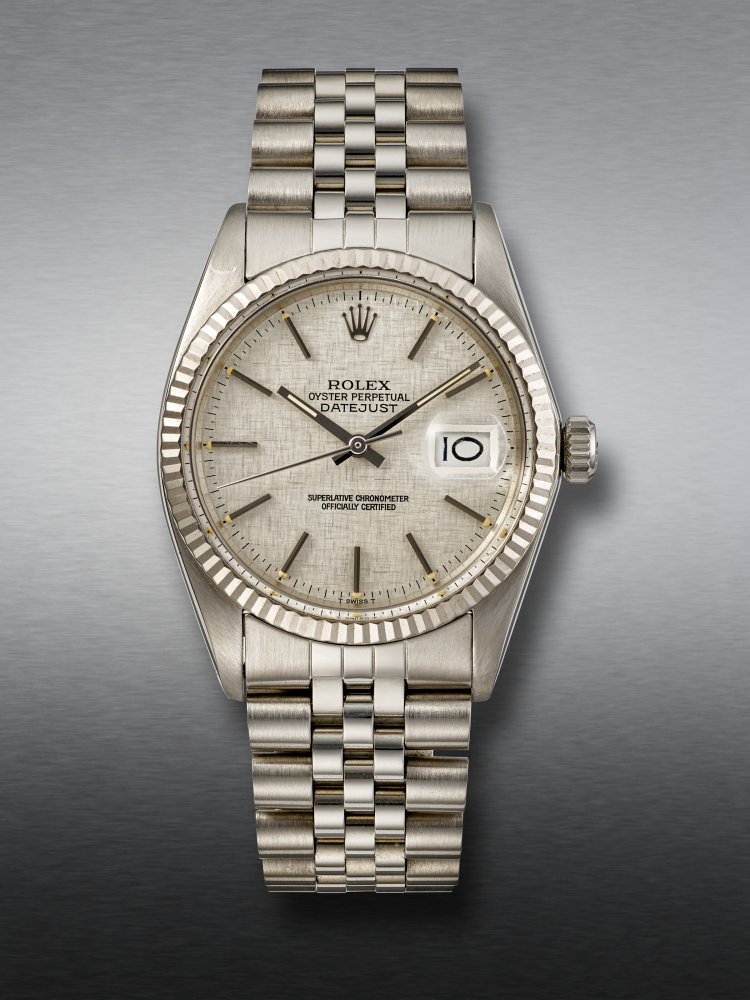 ROLEX, STAINLESS STEEL ‘DATEJUST’, REF. 16014