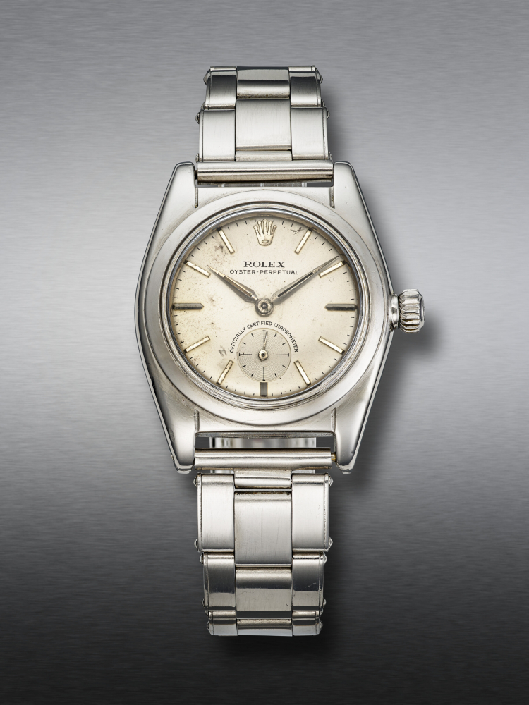 ROLEX, STAINLESS STEEL ‘BUBBLE BACK’, REF. 2764 