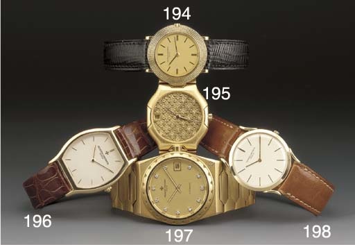 Vacheron & Constantin: An 18ct. gold water resistant wristwatch.signed Vacheron & Constantin, case no. 3911682, ref. 6395, movt no. 567765, 1970's