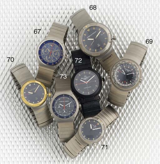 International Watch Co. A Titanium Automatic Water Resistant Centre Seconds Calendar Diver's Wristwatch