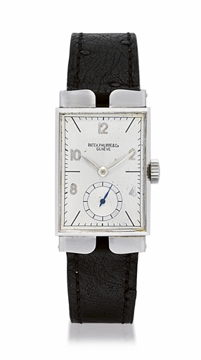 PATEK PHILIPPE & CO, REF. 1544.STAINLESS STEEL MANUALLY-WOUND WRISTWATCH