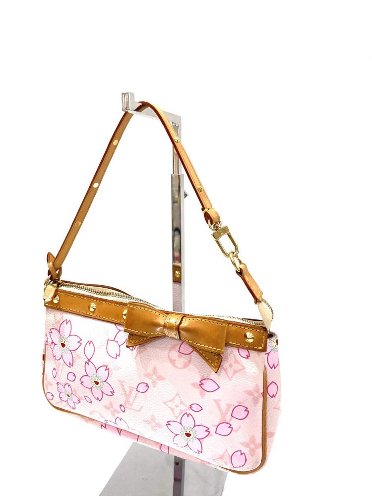 84. Louis VUITTON,Pochette Cherry Blossom,... - Lot 84 - Cornette de Saint Cyr maison de ventes