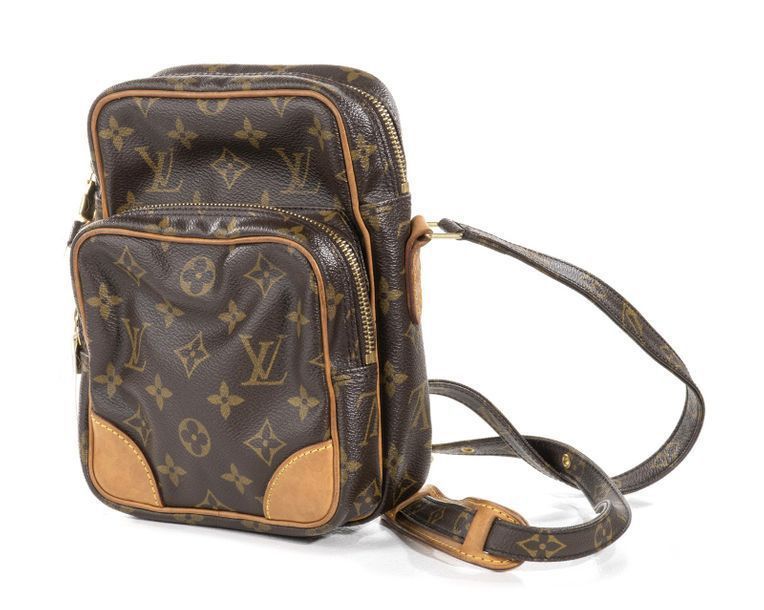 141. Louis VUITTON,Sac AMAZONE, toile Monogram... - Lot 141 - Cornette de Saint Cyr maison de ventes