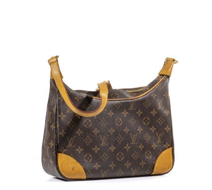 191. Louis VUITTON,Sac BOULOGNE toile Monogram... - Lot 191 - Cornette de Saint Cyr maison de ventes