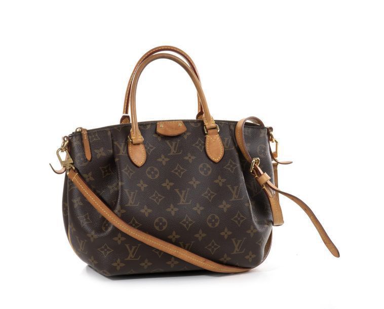 213. LOUIS VUITTON,Sac TURENNE, toile Monogram... - Lot 213 - Cornette de Saint Cyr maison de ventes