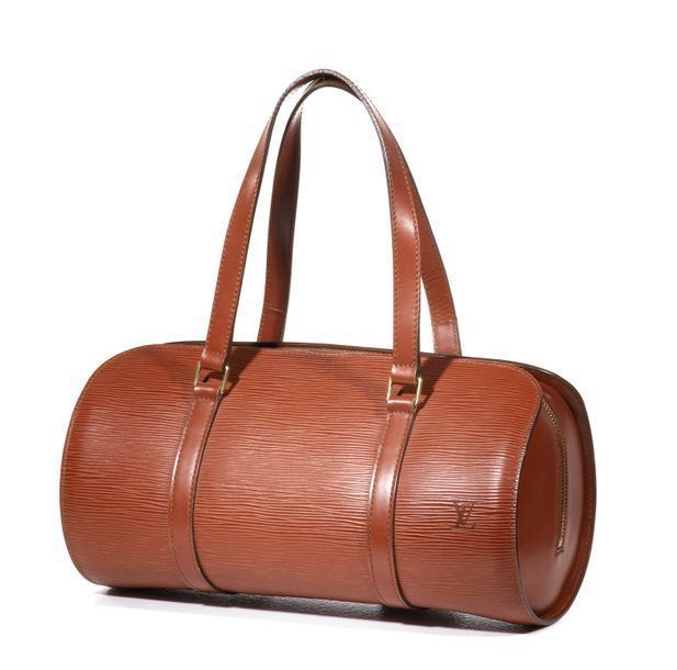 292. LOUIS VUITTON,Sac SOUFFLOT, cuir Epi... - Lot 292 - Cornette de Saint Cyr maison de ventes