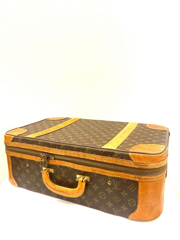 331. Louis VUITTON,Valise Airbus, toile... - Lot 331 - Cornette de Saint Cyr maison de ventes