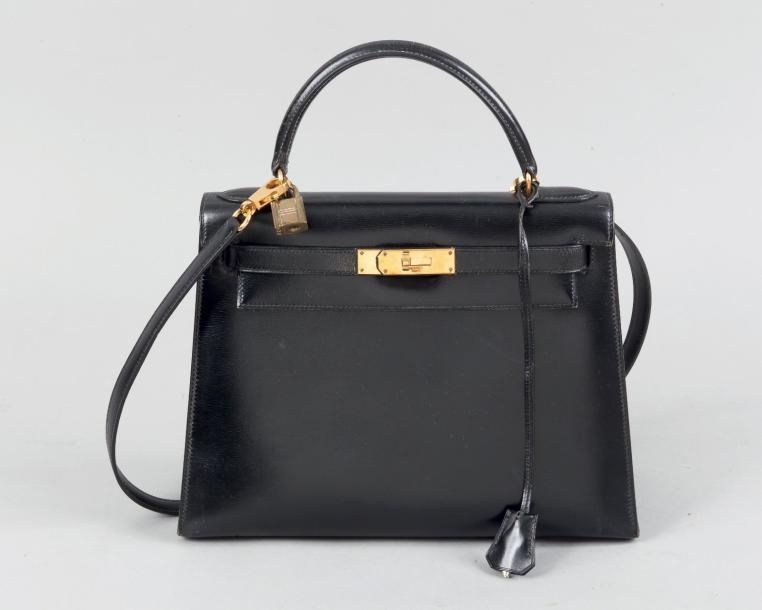 HERMÈS Paris année 1971;*Sac « Kelly sellier »…