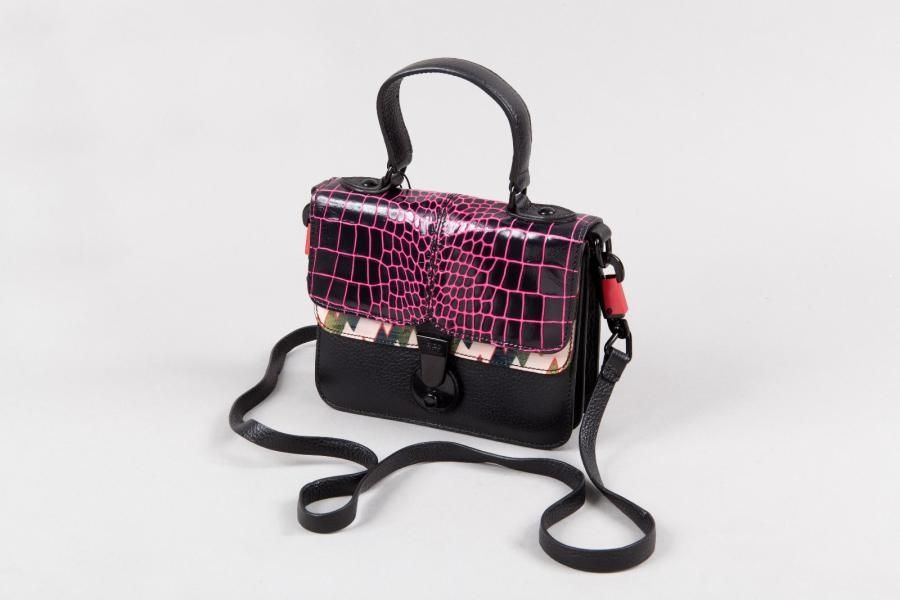 KENZO;Petit sac 19 cm à deux soufflets en…