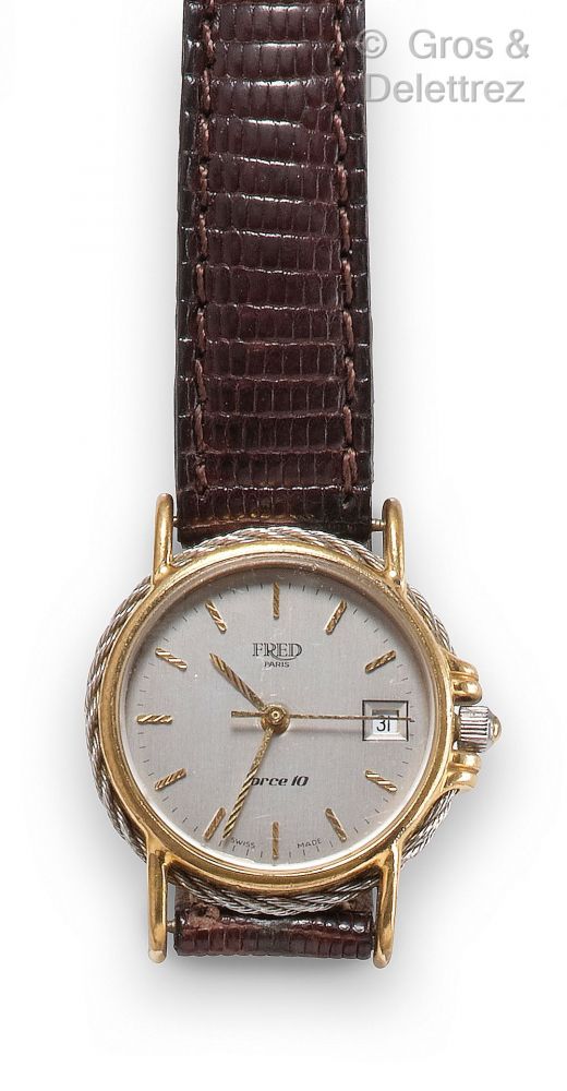 FRED - «Force 10» - Montre de poignet en... - Lot 215 - Gros & Delettrez
