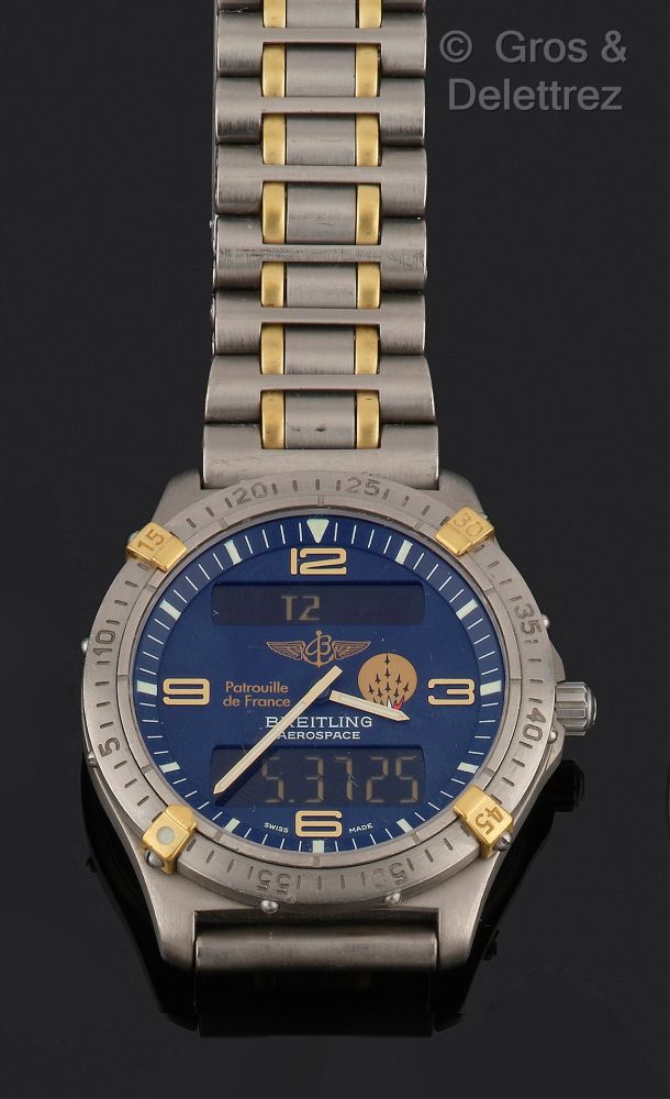 BREITLING - « Aerospace » - Pour la patrouille... - Lot 294 - Gros & Delettrez