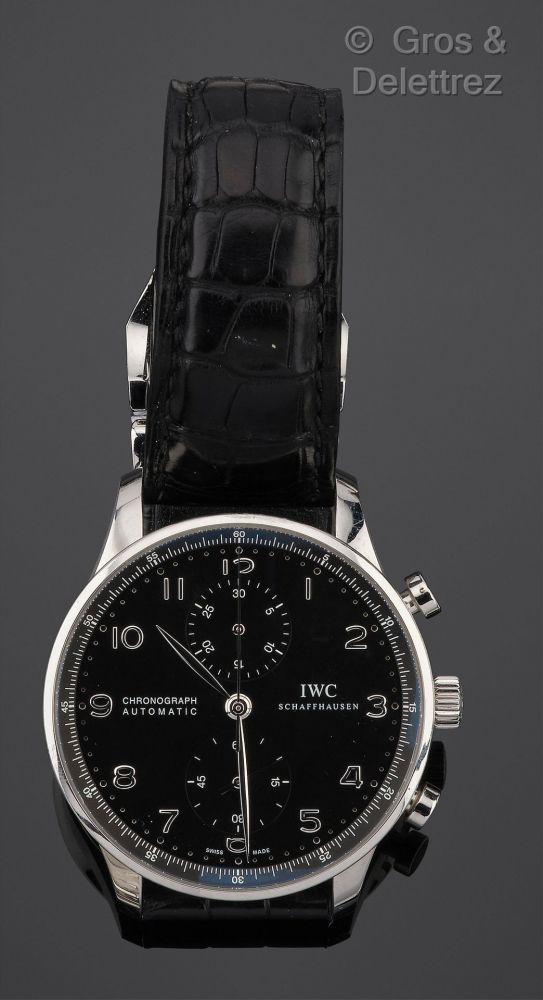 IWC – « Chronographe Portugaise », réf. IW371447... - Lot 291 - Gros & Delettrez
