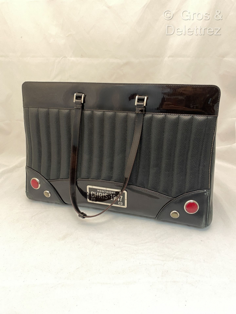CHRISTIAN DIOR Sac cabas "Cadillac" 40 cm... - Lot 109 - Gros & Delettrez