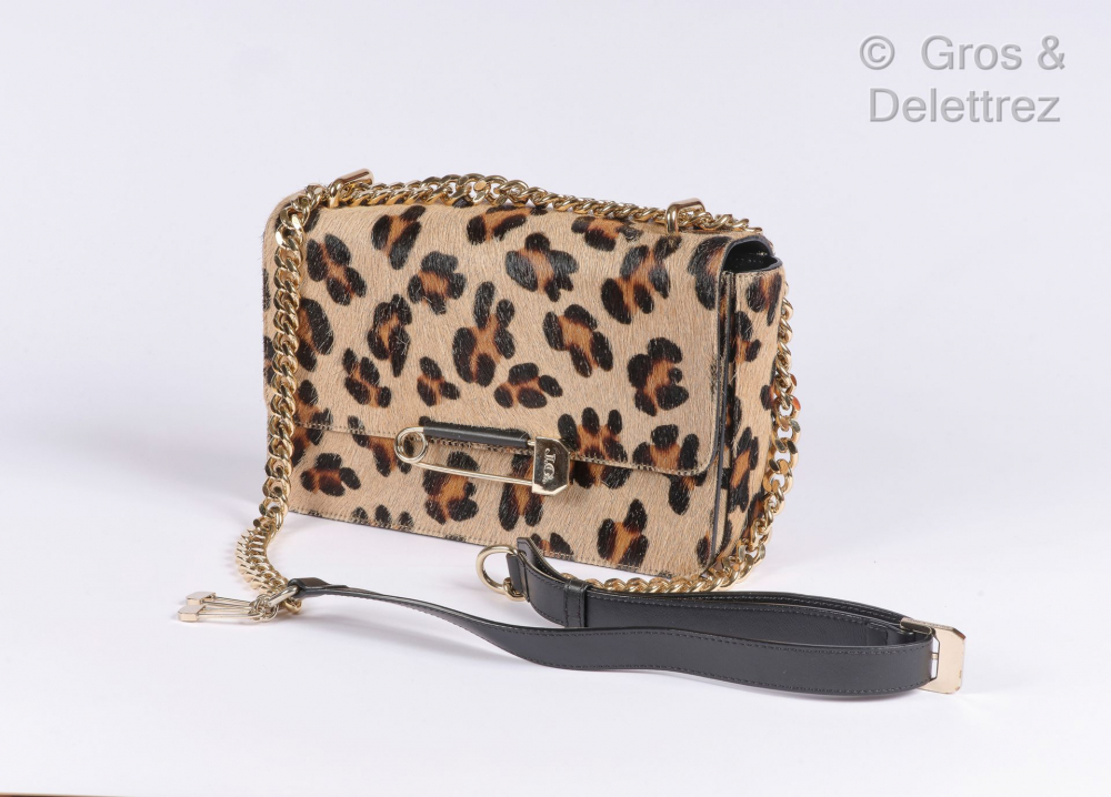 JOHN GALLIANO Paris - Sac du jour 24 cm en... - Lot 172 - Gros & Delettrez