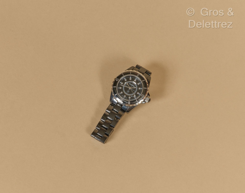 CHANEL Paris Swiss made n°J.G.99434 - Montre... - Lot 292 - Gros & Delettrez