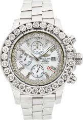 Breitling Ref. A13370 Steel & Diamond Super Avenger.Chronograph....