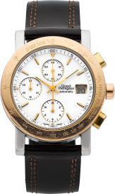 Girard Perregaux Ref. 7000 GBM Steel & Pink Gold Automatic.Chronograph....