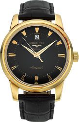 Longines Heritage Collection Large Gold Conquest Automatic....