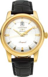 Longines Heritage Collection Large Gold Automatic Conquest....