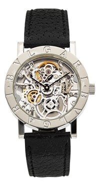 Bvlgari Very Fine White Gold Skeletonized Automatic....