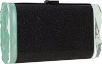 Edie Parker Black Glitter Acrylic Lara Clutch Bag. Excellent.Condition. 6.5 Width x 5 Height x 1.5 Depth....