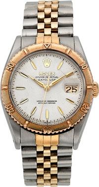 Rolex Ref. 6609 Vintage Steel & Gold Thunderbird, circa 1959....