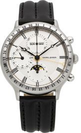 Georg Jensen Design 382 Bo Bonfils Automatic Chronograph with.Triple Calendar, Moon Phase & 24 Hour Indication....