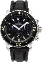 Blancpain Steel Fifty Fathoms Flyback Chronograph Ref..5085F-1130-53B....
