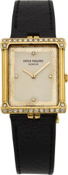 Patek Philippe Ref. 3776 Gold & Diamond Wristwatch, circa 1977....