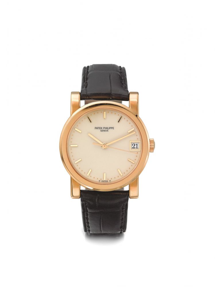 PATEK PHILIPPE | REF 5012, A YELLOW GOLD AUTOMATIC WRISTWATCH WITH DATE MADE IN 1993