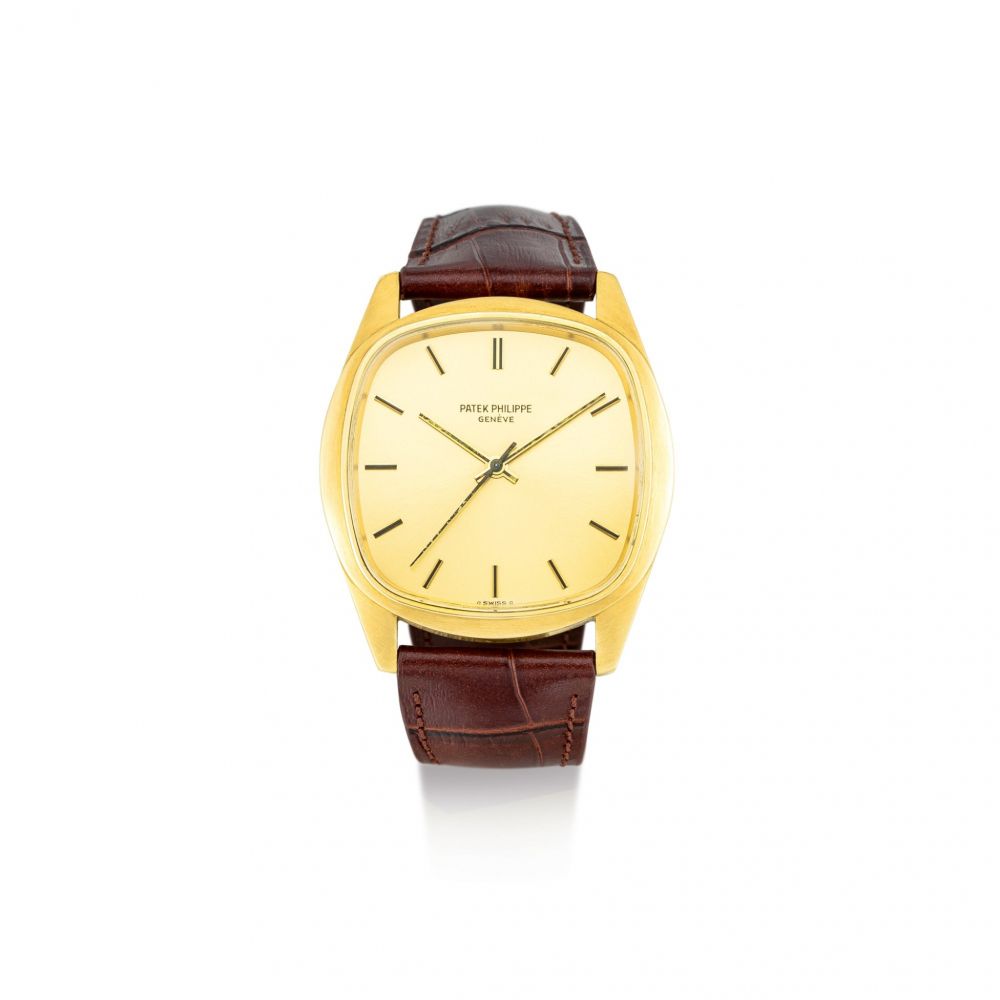 PATEK PHILIPPE | REFERENCE 3585, A YELLOW GOLD WRISTWATCH, MADE IN 1979