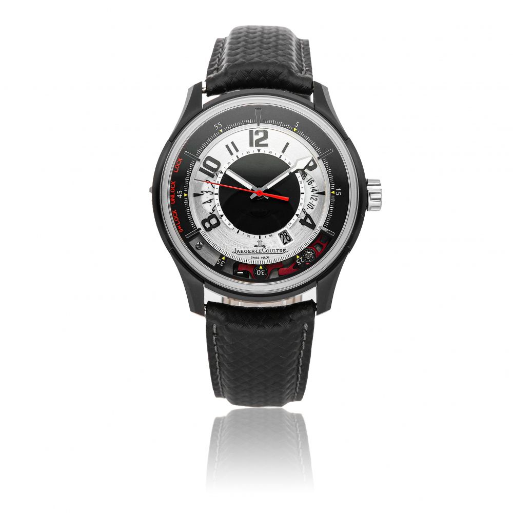 JAEGER-LECOULTRE | AMVOX 2 CHRONOGRAPH Q192T470 A BLACK TITANIUM AUTOMATIC WRISTWATCH CIRCA 2012