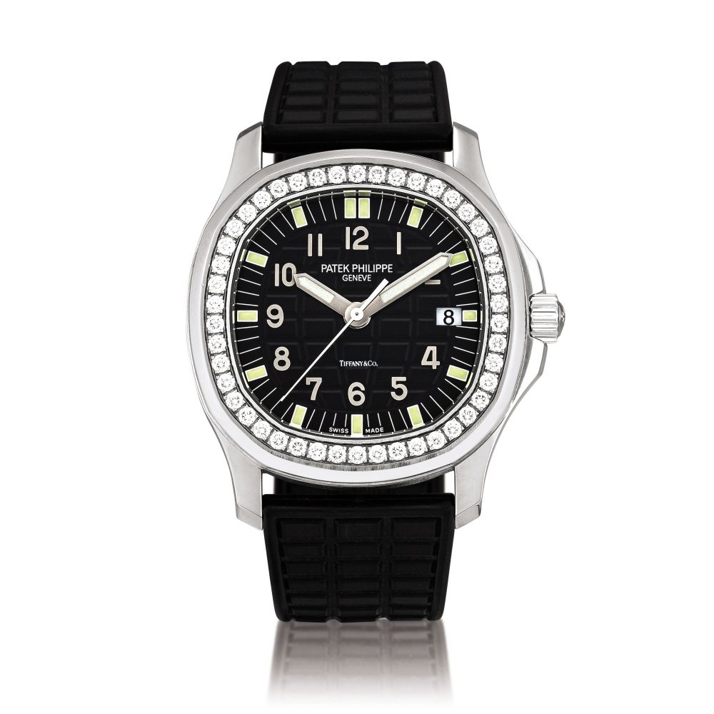 Patek Philippe | Aquanaut Luce, Reference 5067, A stainless steel and diamond-set wristwatch with date, Retailed by Tiffany & Co., Circa 2017 | 百達翡麗 | Aquanaut Luce 型號5067 精鋼鑲鑽石腕錶，備日期顯示，由 Tiffany & Co. 發行，約2017年製