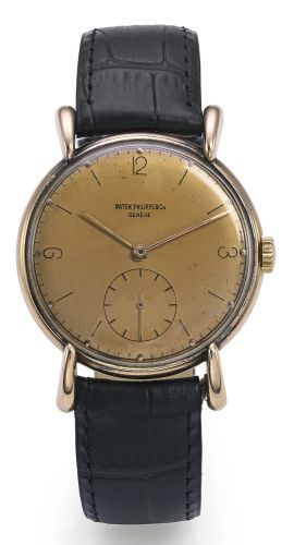 Patek Philippe A PINK GOLD WRISTWATCH REF 1543 MVT 926924 CASE 637530 MADE IN 1945