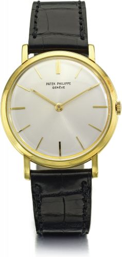 Patek Philippe A FINE YELLOW GOLD WRISTWATCH REF 3434 MVT 730081 CASE 2614728 MADE IN 1960