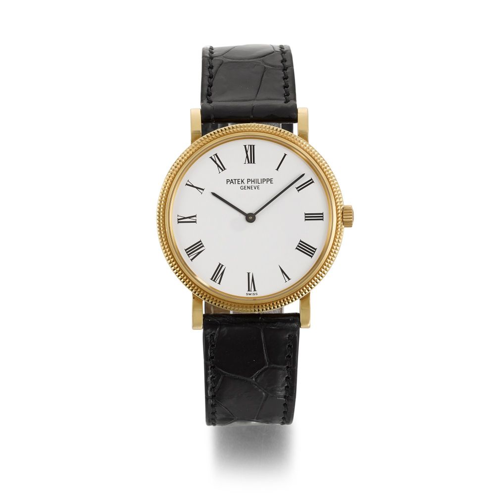 PATEK PHILIPPE | CALATRAVA, REF 5120J-001, YELLOW GOLD WRISTWATCH, CIRCA 2002