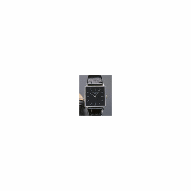 A SLIM WHITE GOLD SQUARE WRISTWATCH, PATEK PHILIPPE & CO., GEN
