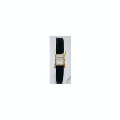 Property from the Estate of Milton W. Tomber - A LADY'S RARE GOLD FLARED RECTANGULAR WRISTWATCH, PATEK PHILIPPE & CO., GEN
