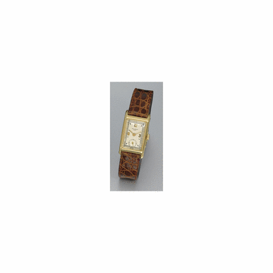 A FINE GOLD RECTANGULAR WRISTWATCH, PATEK PHILIPPE & CO., GEN