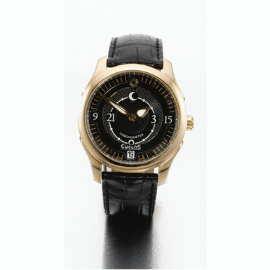 CYCLOS - a pink gold automatic wristwatch with date circa 2003 day & night no 215