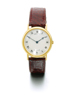 BREGUET - AN 18K YELLOW GOLD WRISTWATCH CIRCA 2000 REF 3500 NO 3398