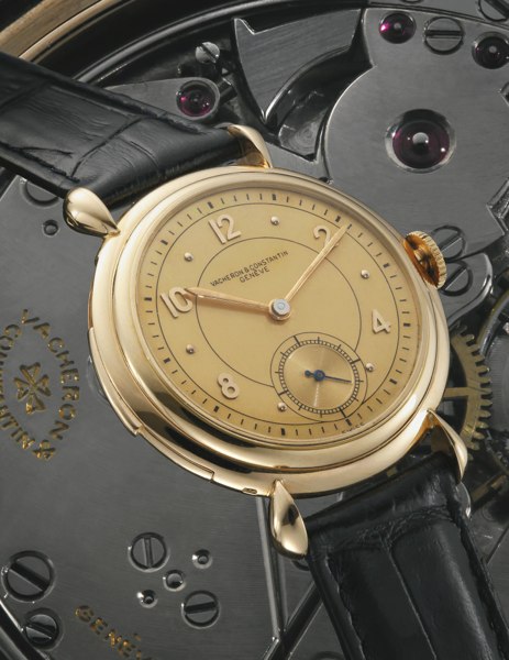 Vacheron & Constantin A VERY RARE AND MOST PROBABLY UNIQUE 18K PINK GOLD MINUTE-REPEATING WRISTWATCH REF 4261 MVT 442297 CASE 276209 MADE IN 1943