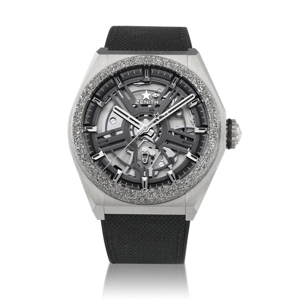Defy Inventor Yoshida Special Edition Reference 9590029100  A limited edition titanium and Aeronith semiskeletonised wristwatch Circa 2019    Defy Inventor Yoshida Special Edition 9590029100   Aeronith 2019