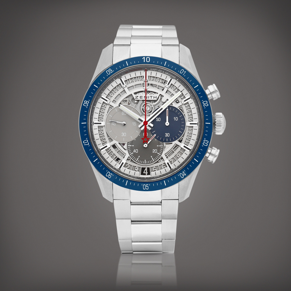 Chronomaster 2 Reference 9530023600  A limited edition titanium semiskeletonised 110th of a second chronograph wristwatch with date and bracelet Circa 2020   Chronomaster 2 9530023600  2020