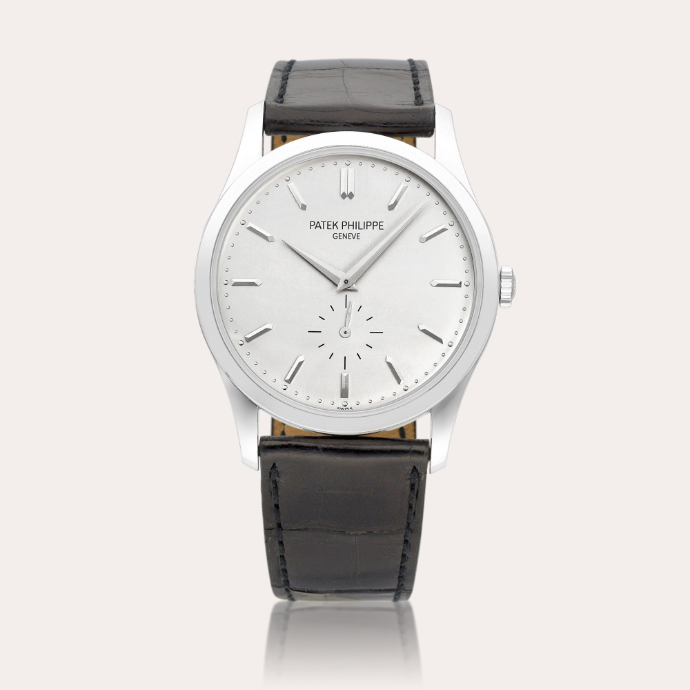 Patek Philippe Reference 5196 | A white gold wristwatch, Circa 2004 | 百達翡麗 | 型號5196 | 白金腕錶，約2004年製