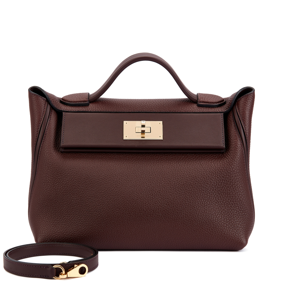 Hermès Rouge Sellier Togo and Swift 24/24 29 Permabrass Hardware, 2023