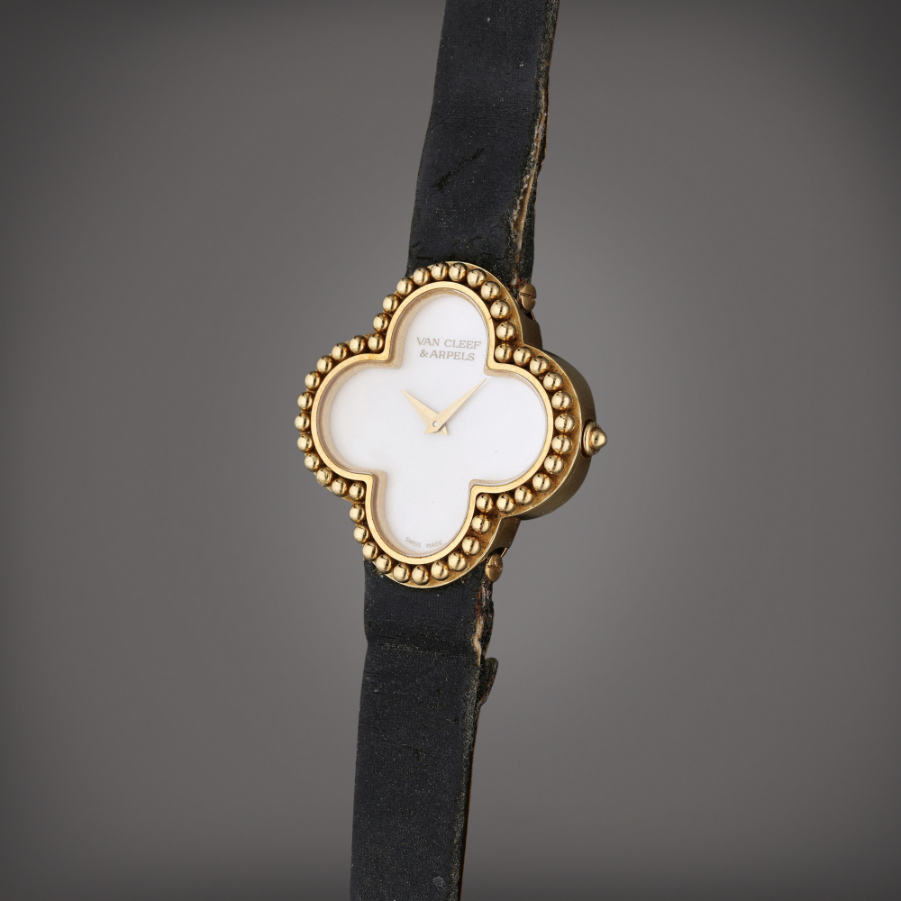 Reference HH2211 Alhambra | A yellow gold wristwatch with mother of pearl dial, Circa 2005